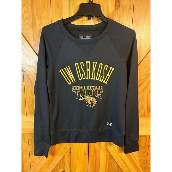 UW OshKosh Under Armour Long Sleeve Semi-Fitted Sweatshirt Size Small (4120) - Picture 1 of 5